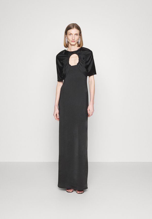 Et Ochs RUCHED CAPELET GOWN