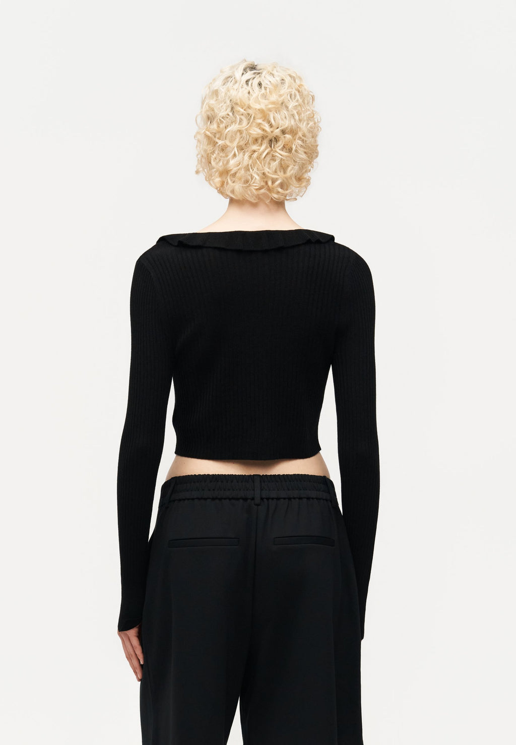 ONLY ONLMILA SHORT RUFFLE CARDIGAN