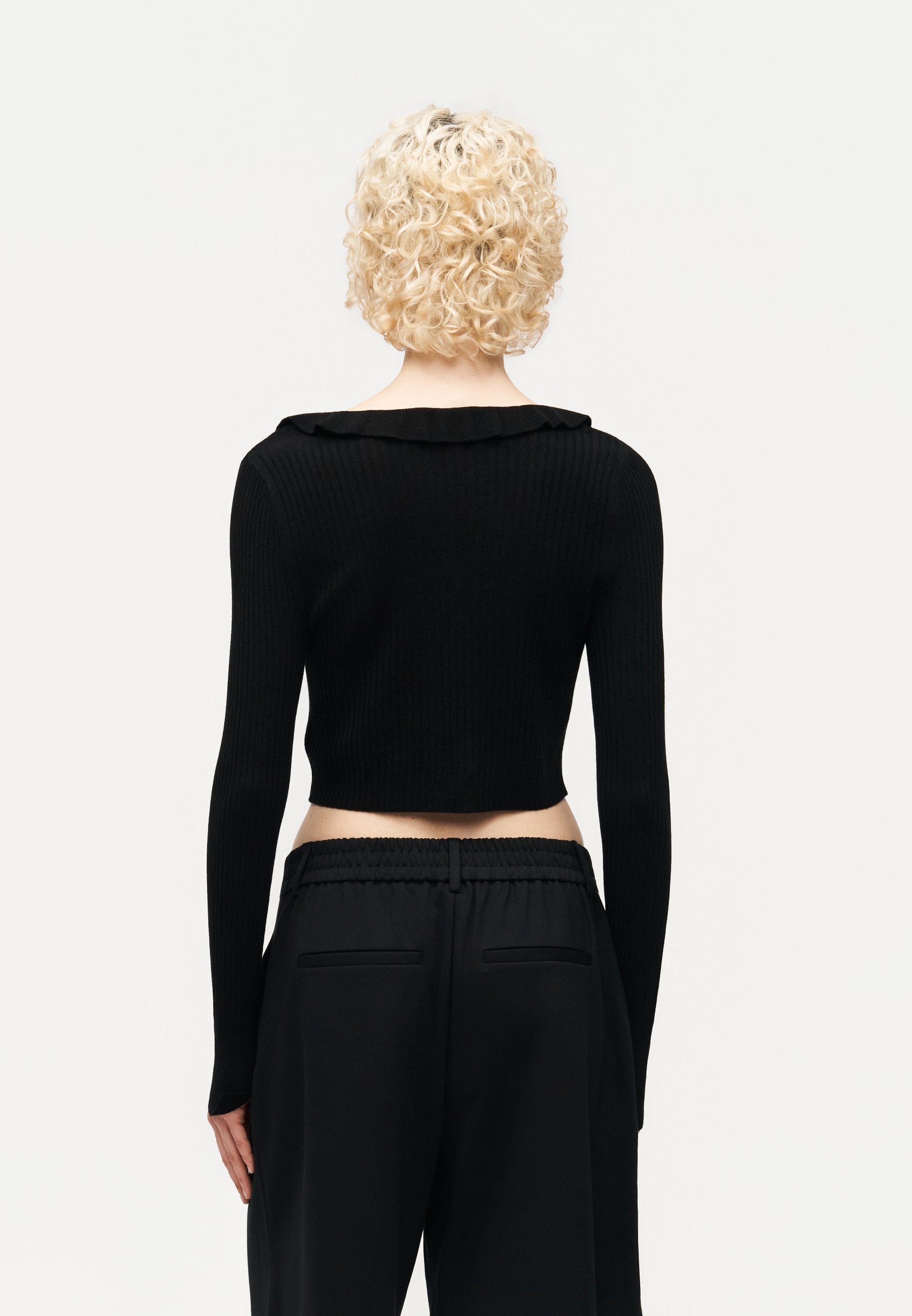 ONLY ONLMILA SHORT RUFFLE CARDIGAN