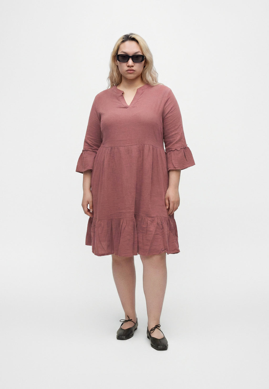 ONLY Carmakoma CARTHYRA PEPLUM DRESS