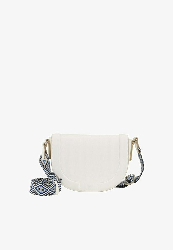 TOM TAILOR NANI SADDLE BAG - Cross body bag - white