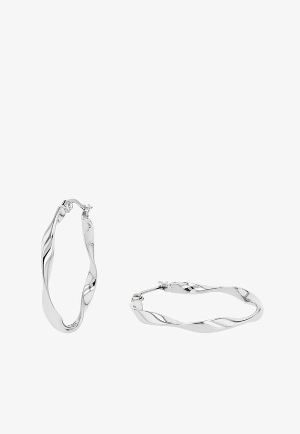 TOM TAILOR Earrings - silver-coloured