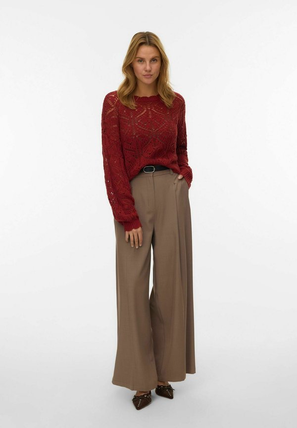 Vero Moda VMFIOLA - Jumper - roasted russet
