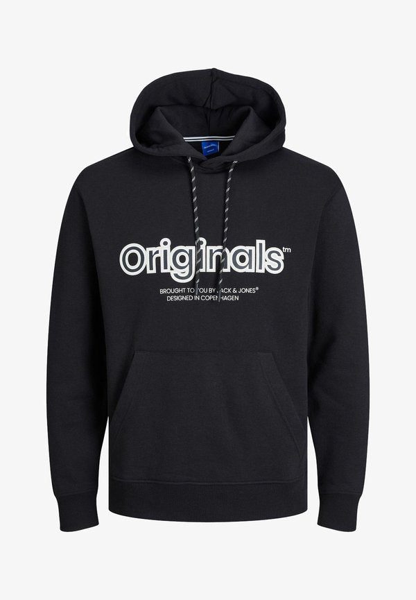 Jack & Jones JORLAKEWOOD HOOD - Hoodie - black