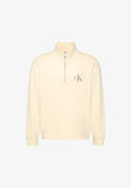Calvin Klein Jeans CALVIN KLEIN JEANS SWEATSHIRT - Sweatshirt - vanille
