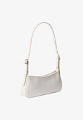 Calvin Klein EMBLEM SMALL SHOULDER - Handbag - white