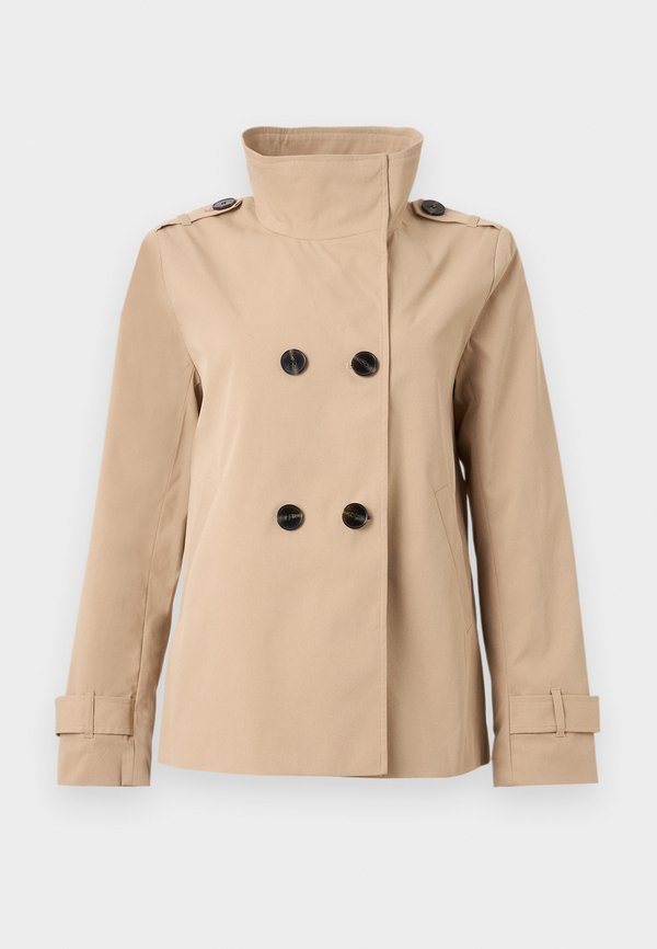 ONLY ONLORCHID HIGH COLLAR JACKET - Light jacket - humus