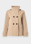 ONLY ONLORCHID HIGH COLLAR JACKET - Light jacket - humus