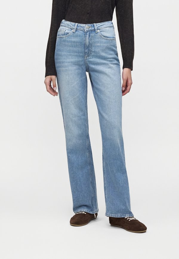 Vero Moda VMTESSA - Wide Leg - medium blue denim