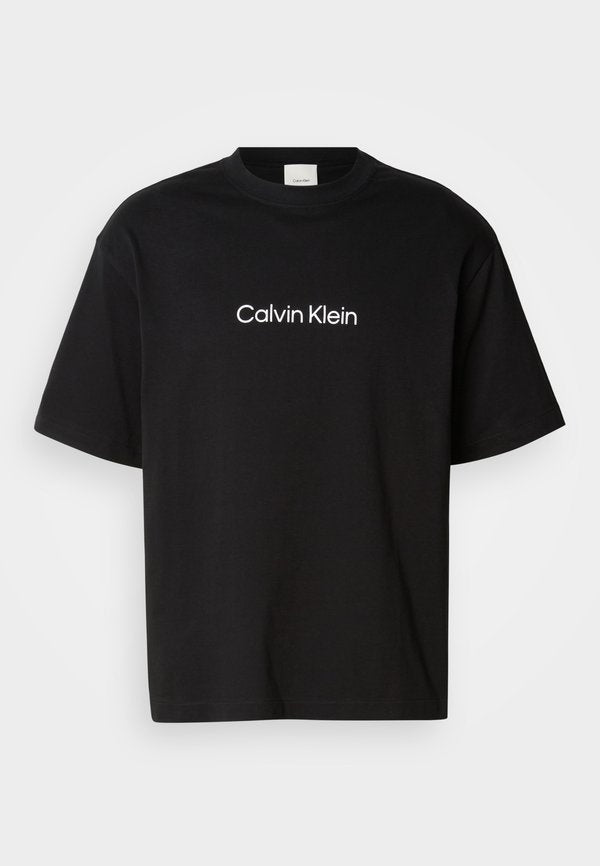Calvin Klein STANDARD LOGO TEE - Print T-shirt - black