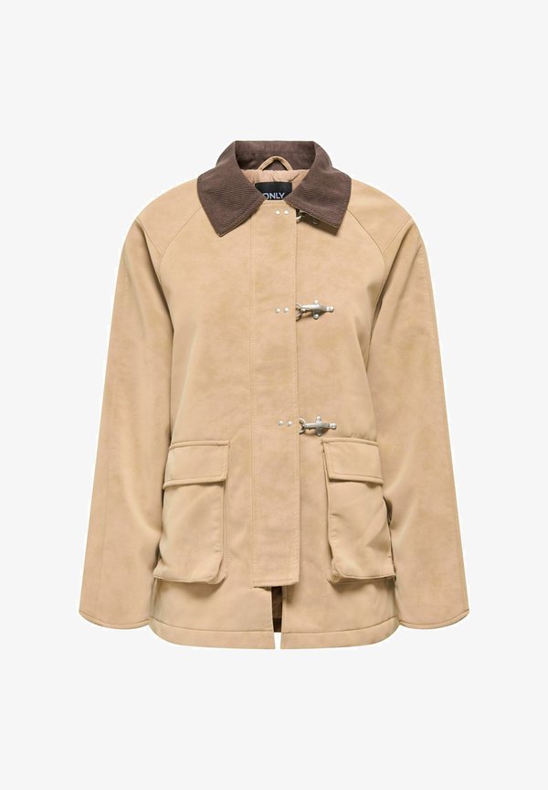 ONLY Suede ONLAGGIE Suede - Short coat - tannin