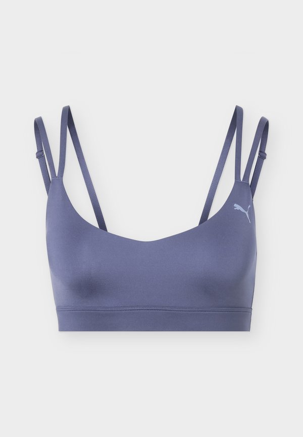 Puma SHAPE BRA LOW - Light support sports bra - inky depths