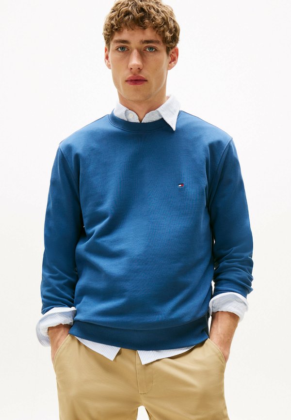 Tommy Hilfiger ESSENTIAL CREW NECK  CORE - Sweatshirt - aegean sea