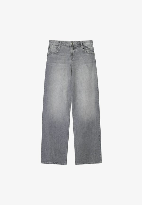 Bershka Wide Leg - grey
