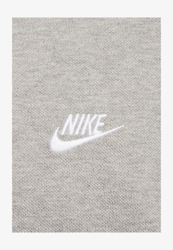 Nike Sportswear Polo shirt - dk grey heather/(white)