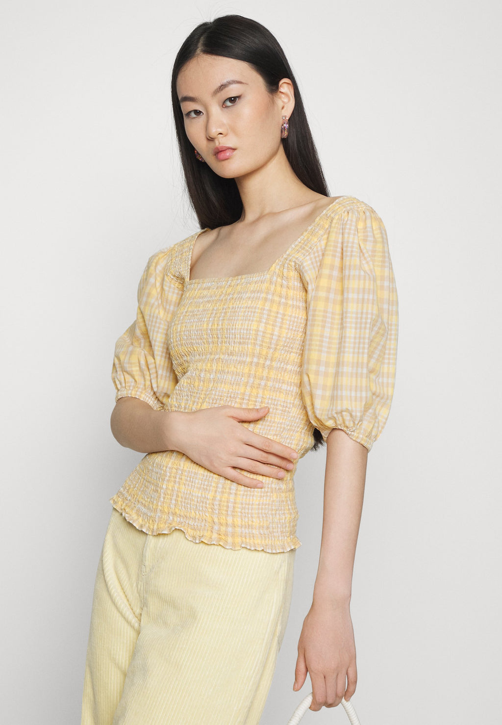 KnowledgeCotton Apparel CHECK SMOCK