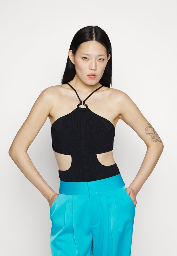 Hervé Léger CUT OUT BODYSUIT HARDWARE