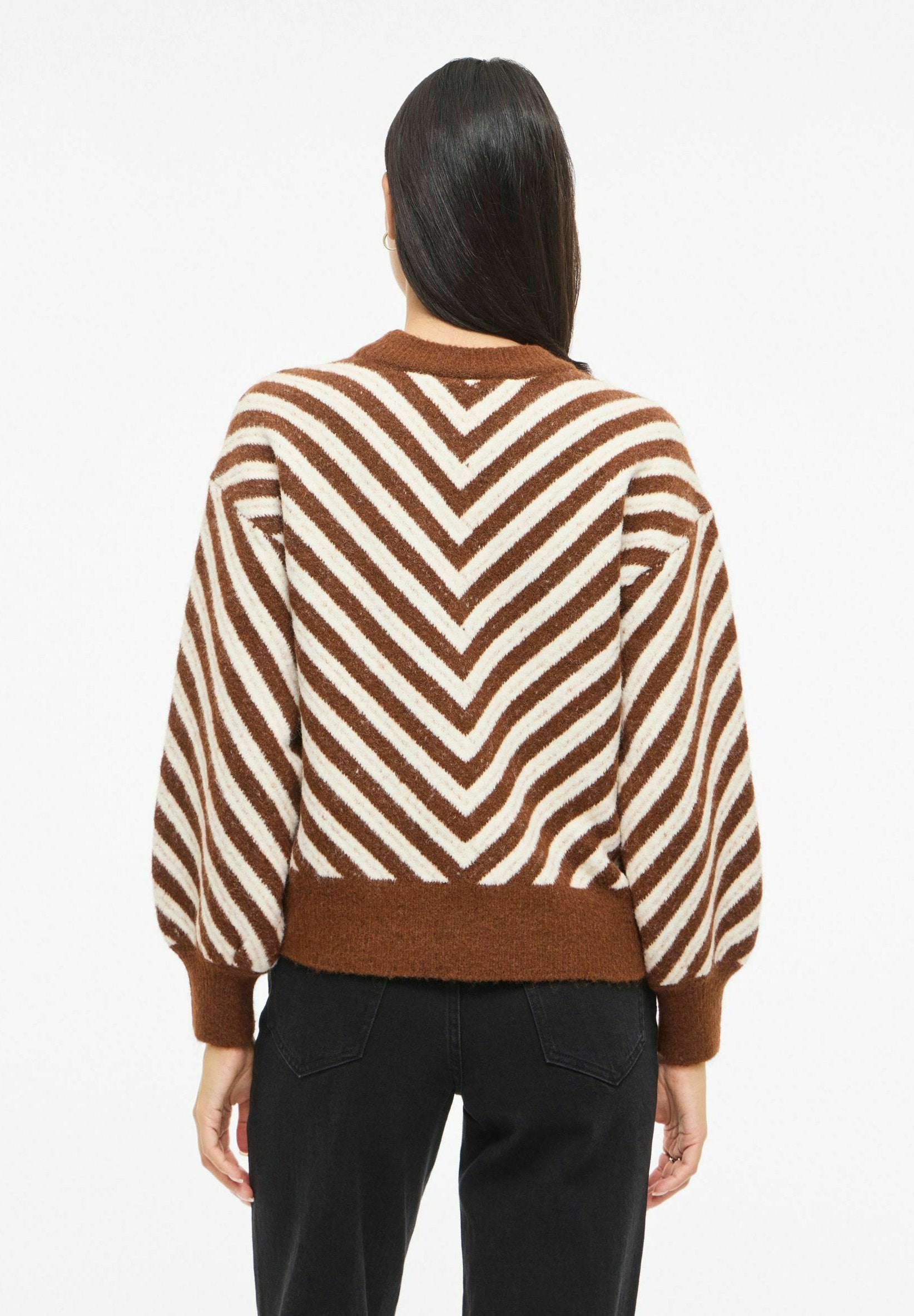 VILA Knitted VILUNA Round neck