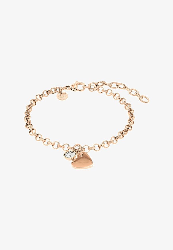 TOM TAILOR HERZ - Bracelet - rose gold-coloured