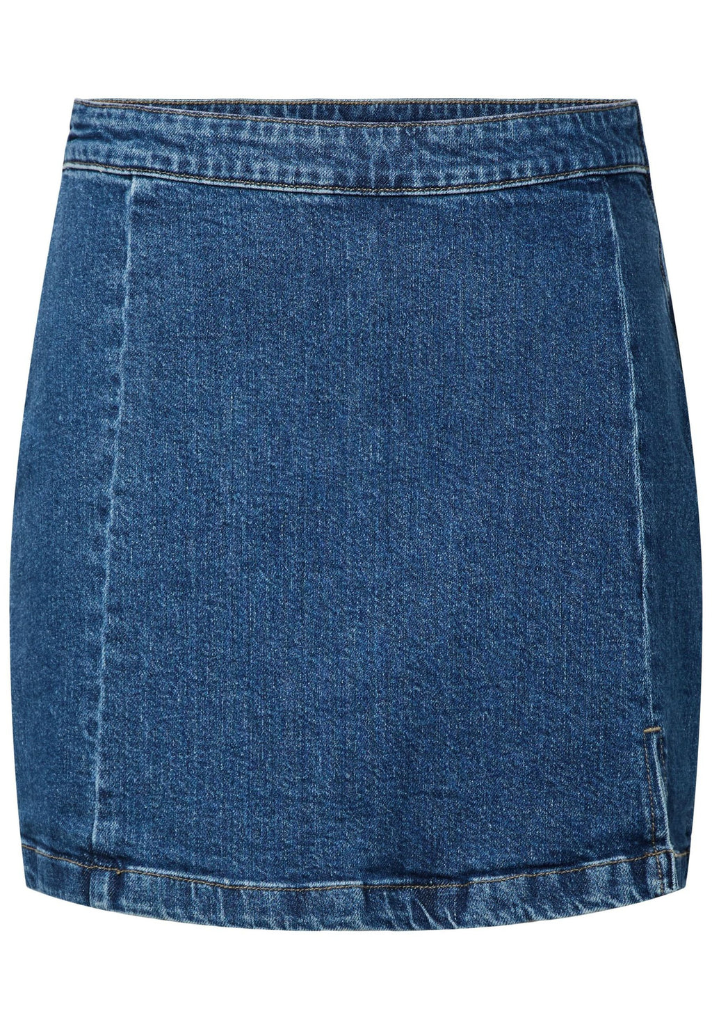 Pieces Mini PCSILKE HW SLIT DENIM