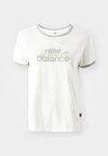 New Balance RINGER - Print T-shirt - white