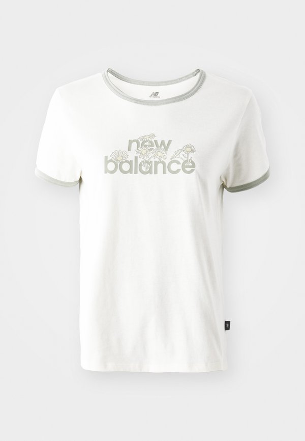 New Balance RINGER - Print T-shirt - white