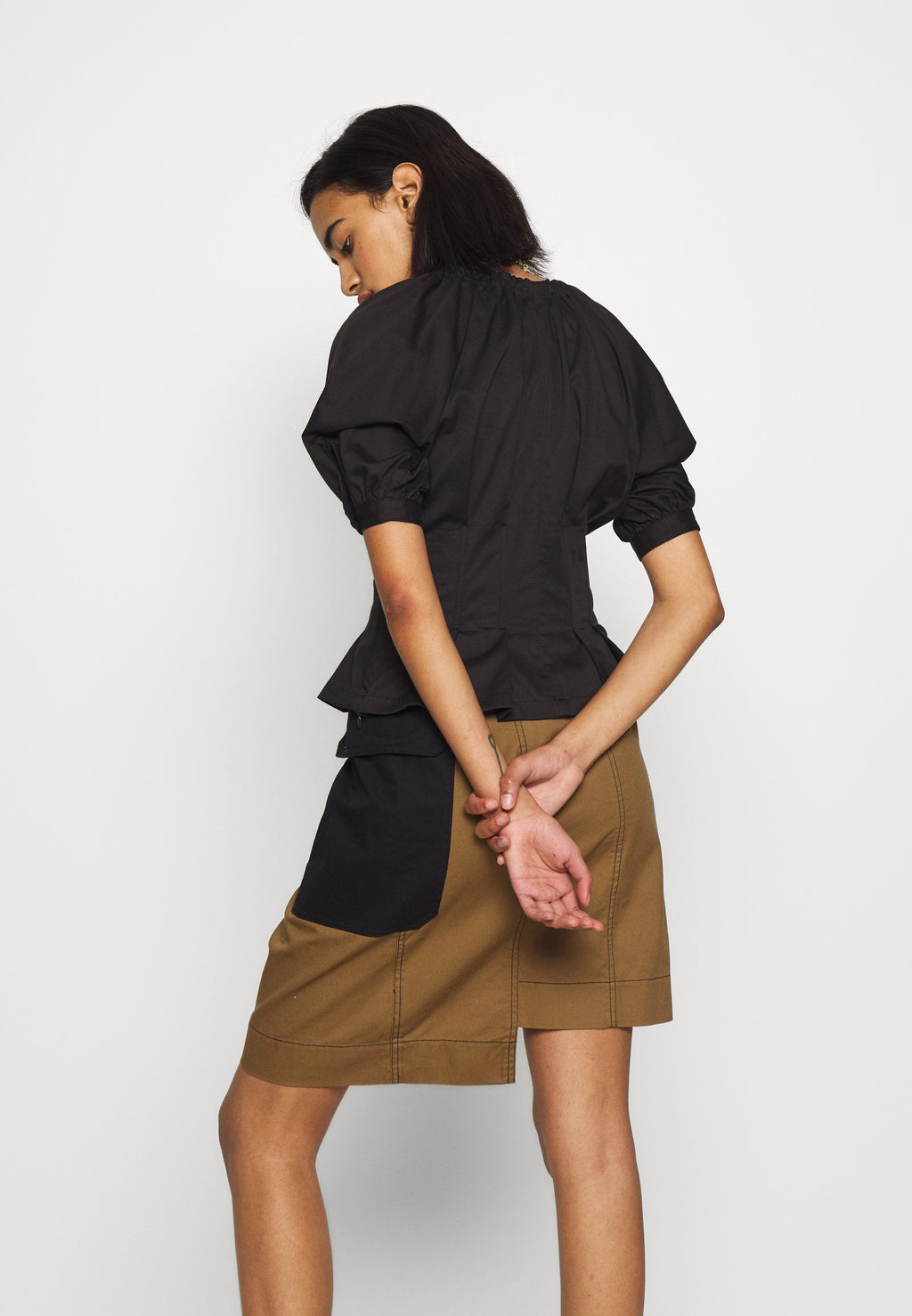 Who What Wear THE WAIST DETAIL BLOUSE