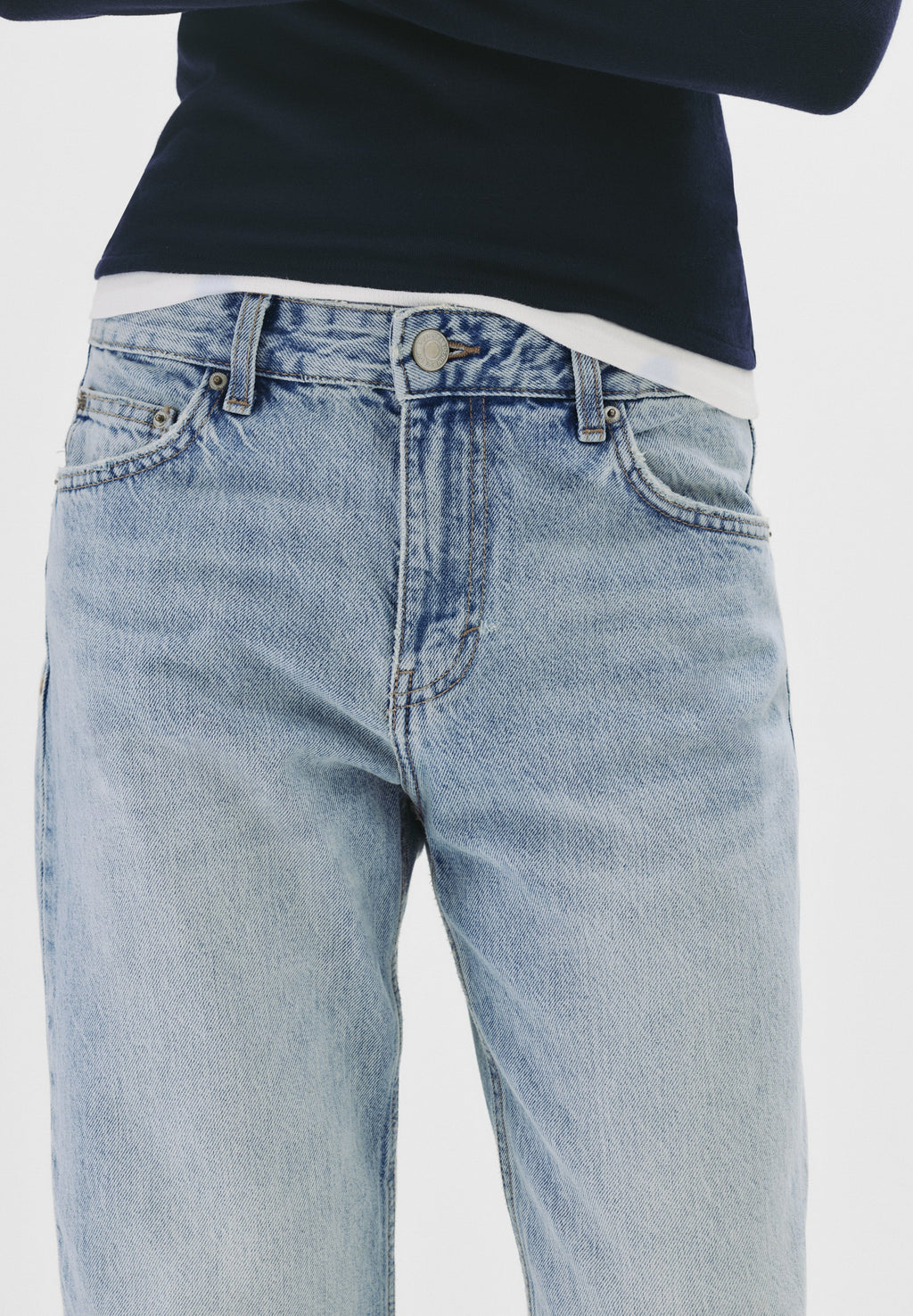 PULL&BEAR MID-WAIST