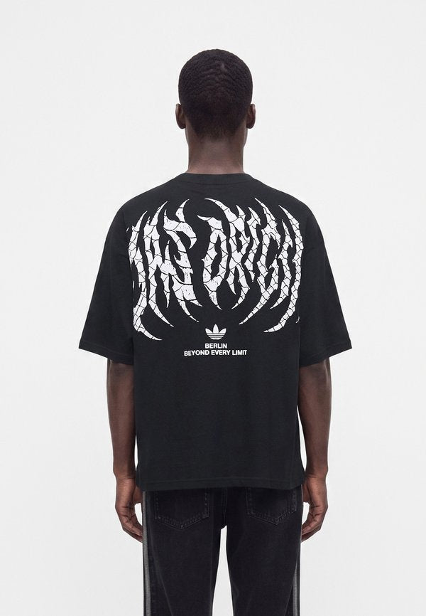 adidas Originals BERLIN TEE UNISEX - Print T-shirt - core black