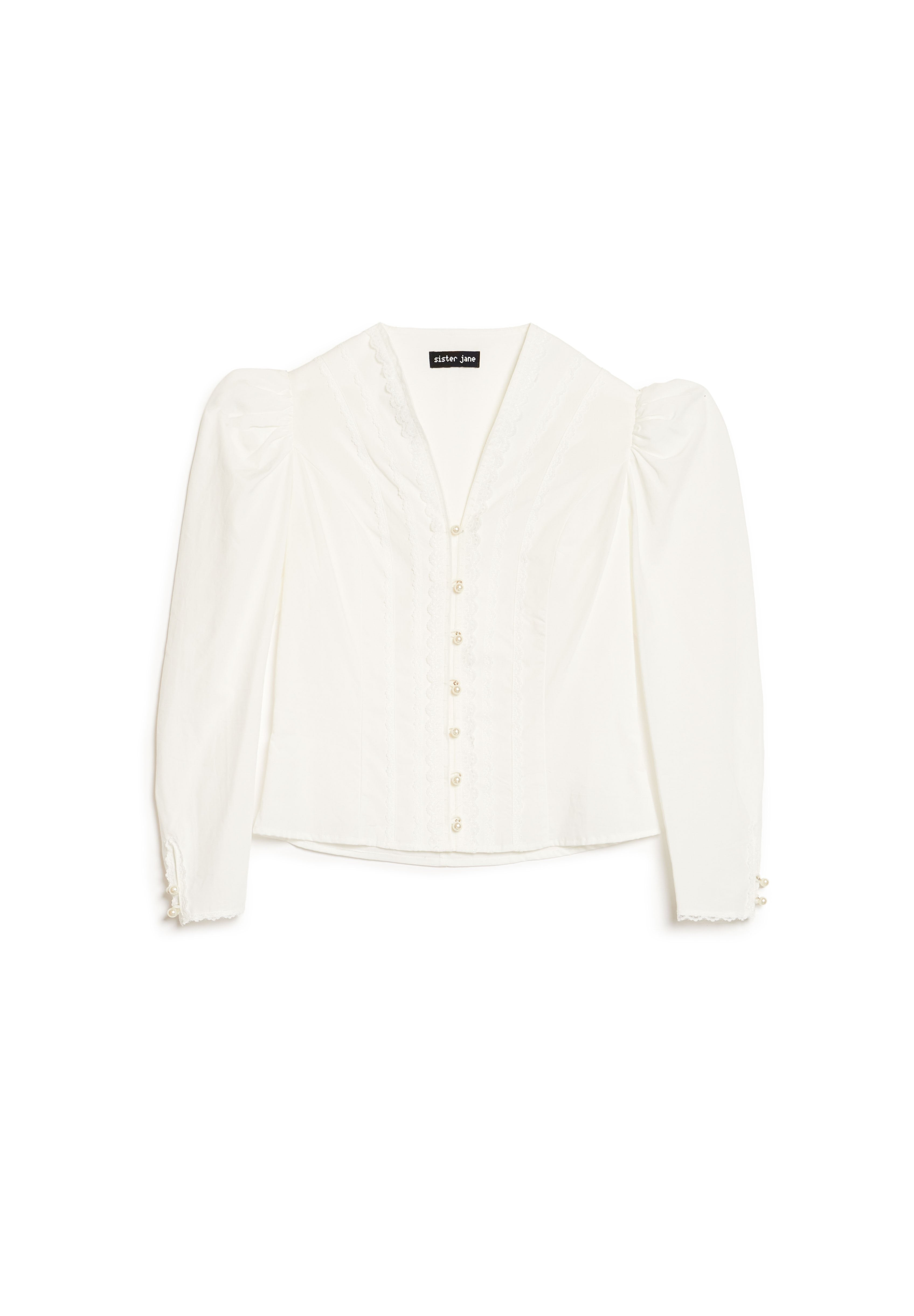 Sister Jane EBBA TRIM BLOUSE