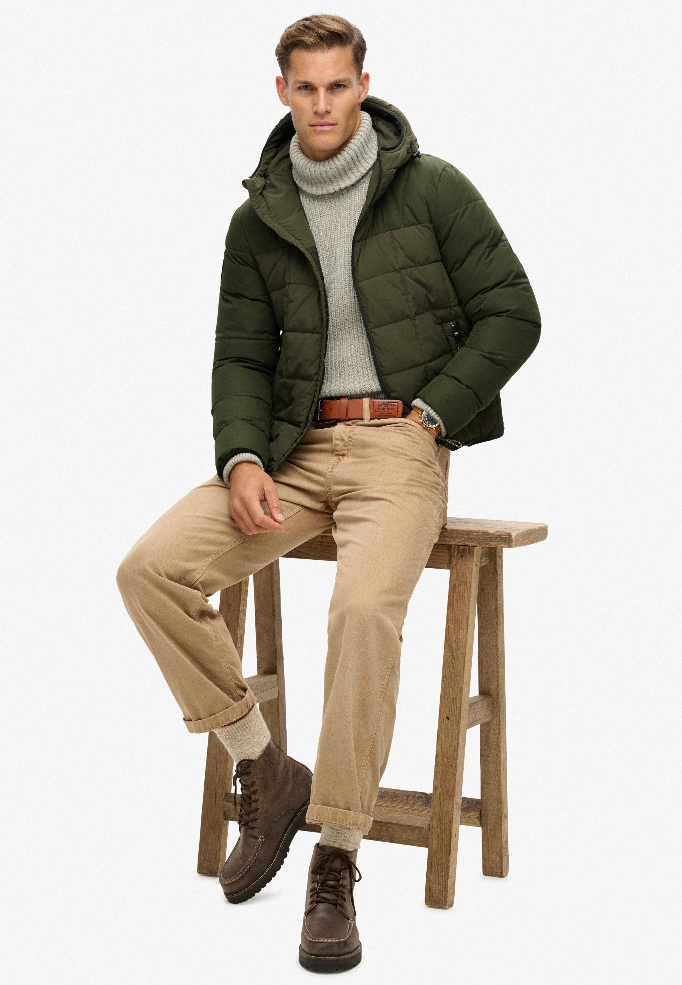 Superdry & Co EXPEDITION HOODED PUFFER