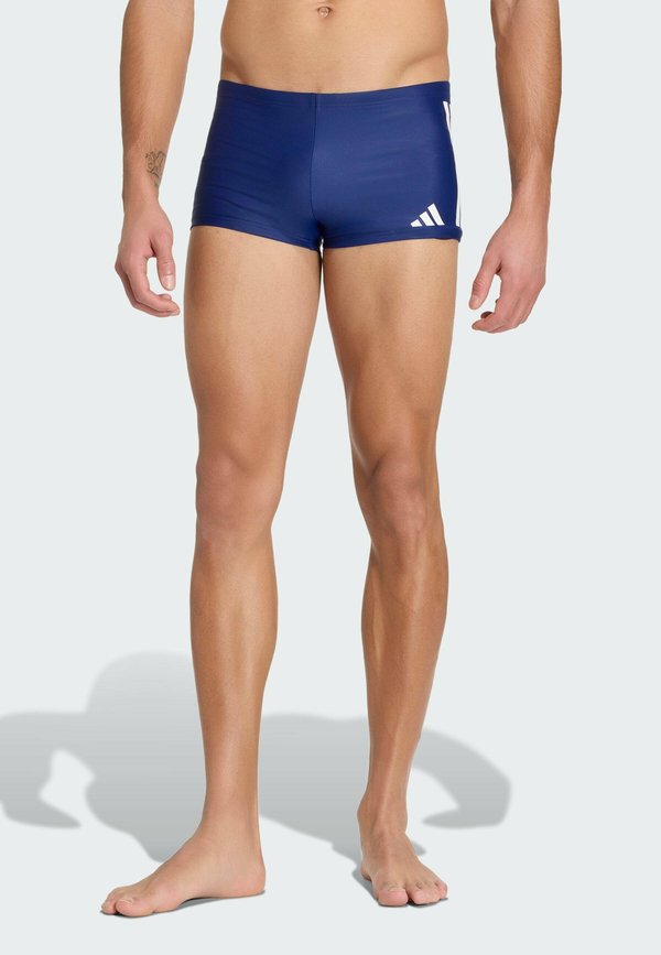 adidas Performance ADIDAS PERFORMANCE 3S SWIM BOXERS - Swimming trunks - dark blue   white