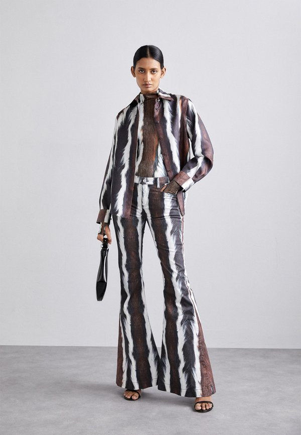 Roberto Cavalli STRIPED BLOUSE