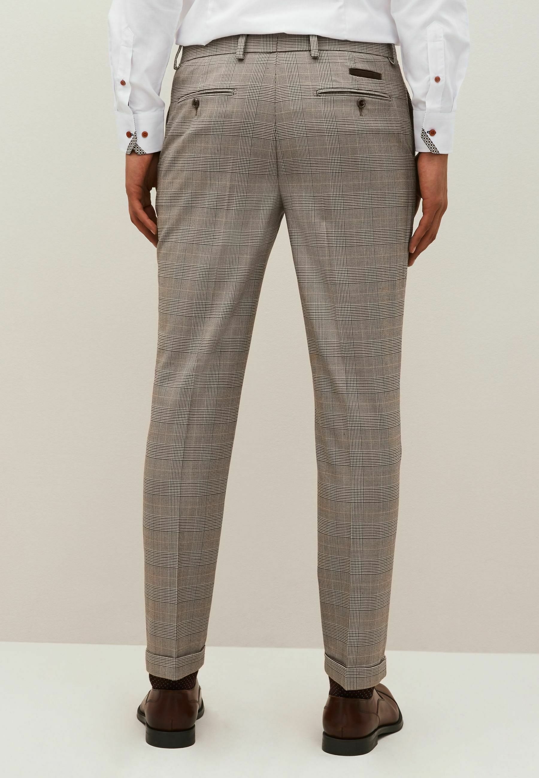 Next SLIM FIT CHECK CHINOS