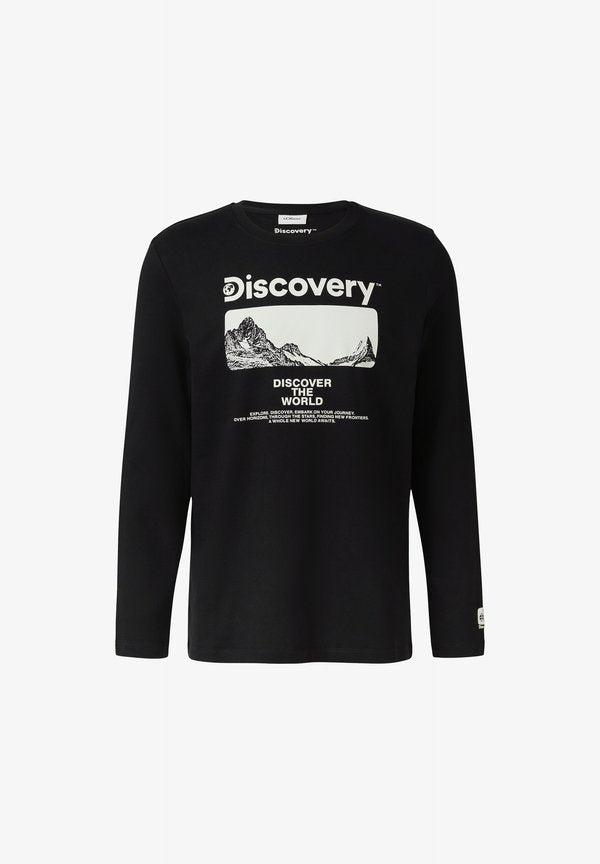 s.Oliver Long sleeved top - schwarz