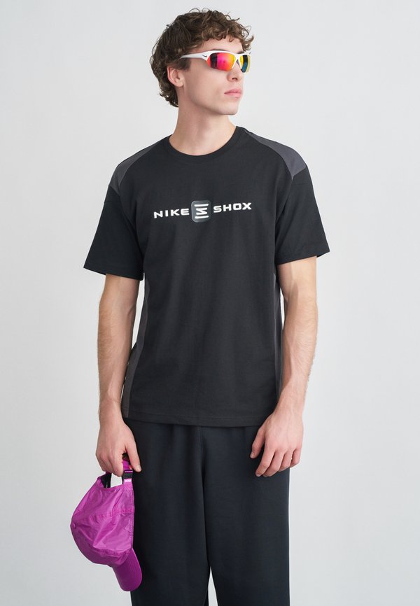 Nike Sportswear SHOX - Print T-shirt - black/anthracite