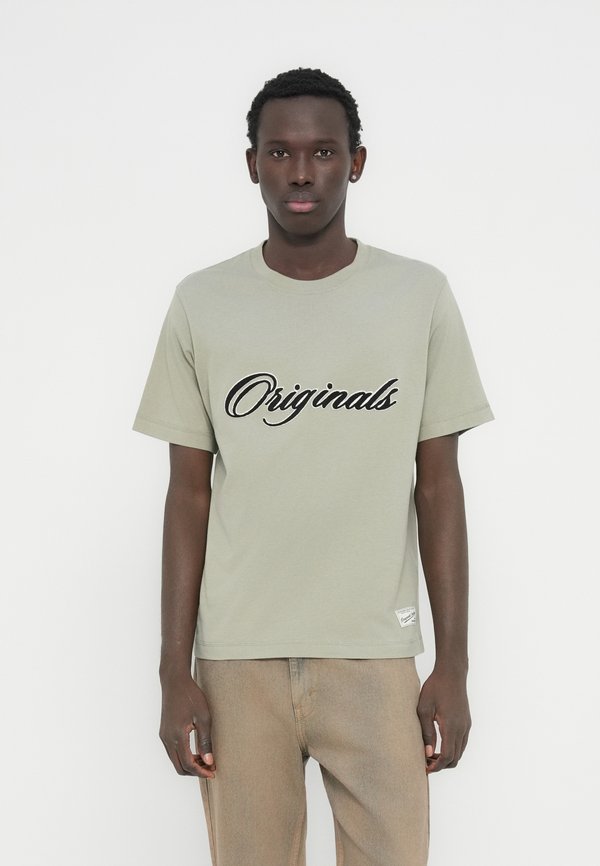 Jack & Jones T- - Print T-shirt - seagrass