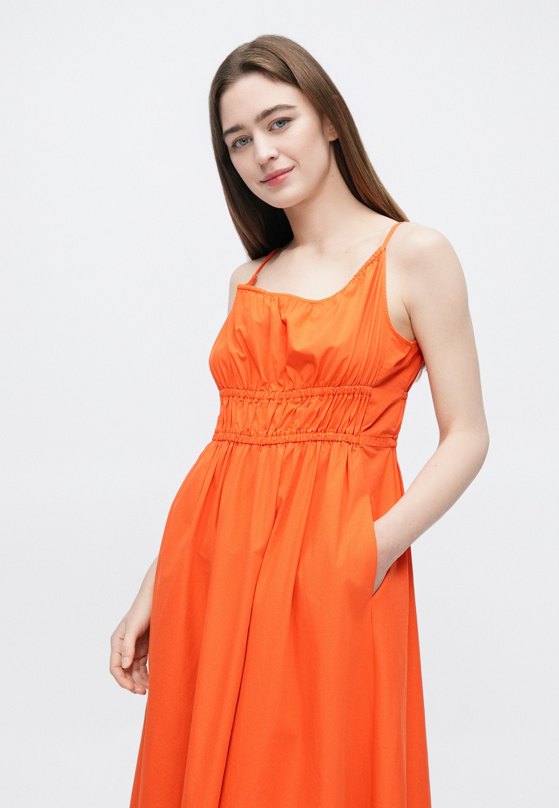 SMOCK STRAP DRESS Media 5
