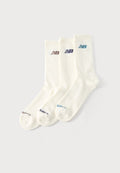 New Balance EVERYDAY SEASONAL CREW UNISEX 3 PACK - Socks - off-white