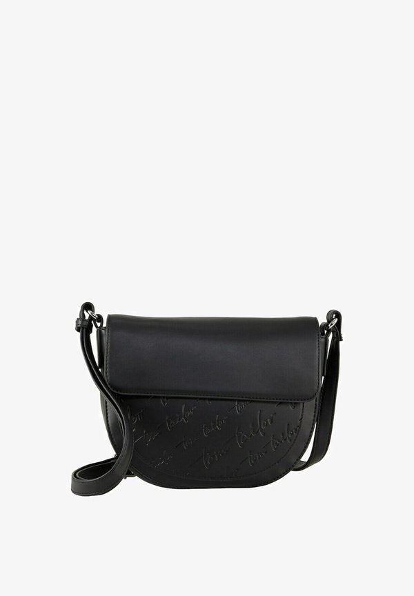 TOM TAILOR WENDI SADDLE BAG - Cross body bag - schwarz black