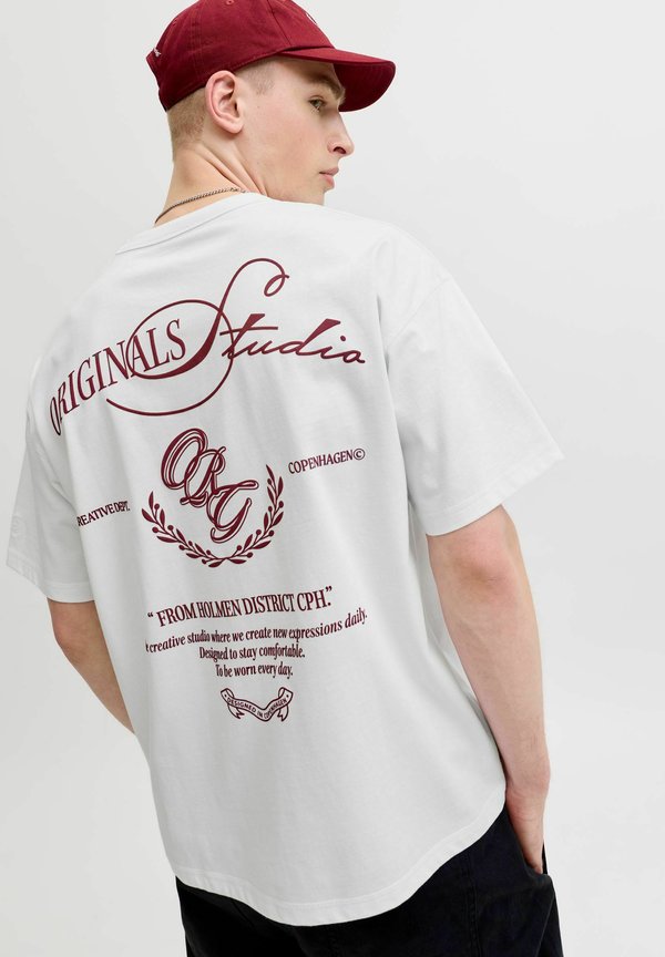 Jack & Jones T-SHIRT T-SHIRT - Print T-shirt - bright white