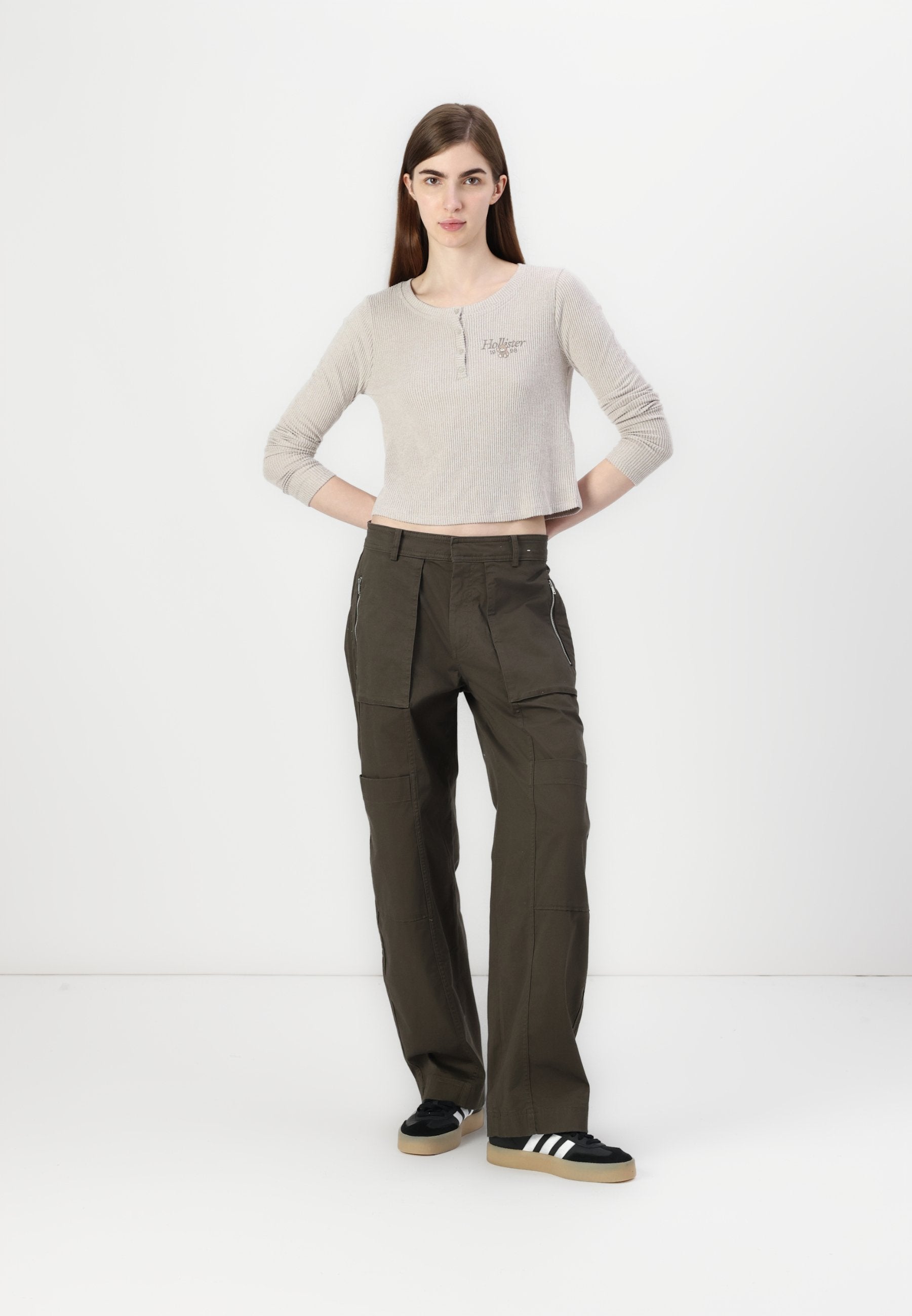 Abercrombie & Fitch ZIPPER UTILITY PANT