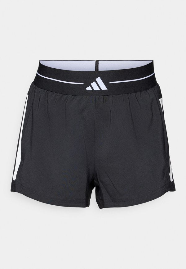adidas Performance HYPERGLAM 3-STRIPES WOVEN SHORTS - Sports shorts - black