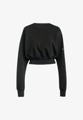 adidas Sportswear SOFT LUX LOOSE - Sweatshirt - black