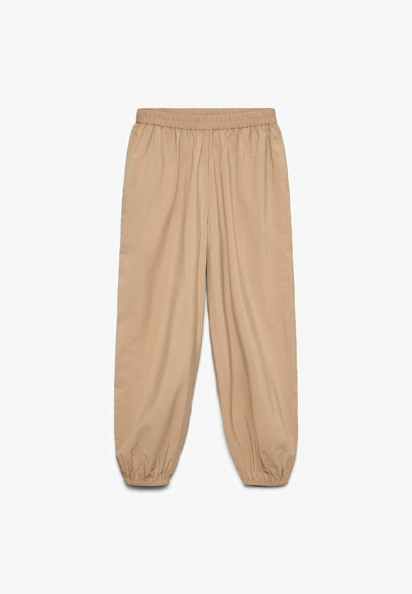 Vero Moda AWBLAIRE High waist - Trousers - natural