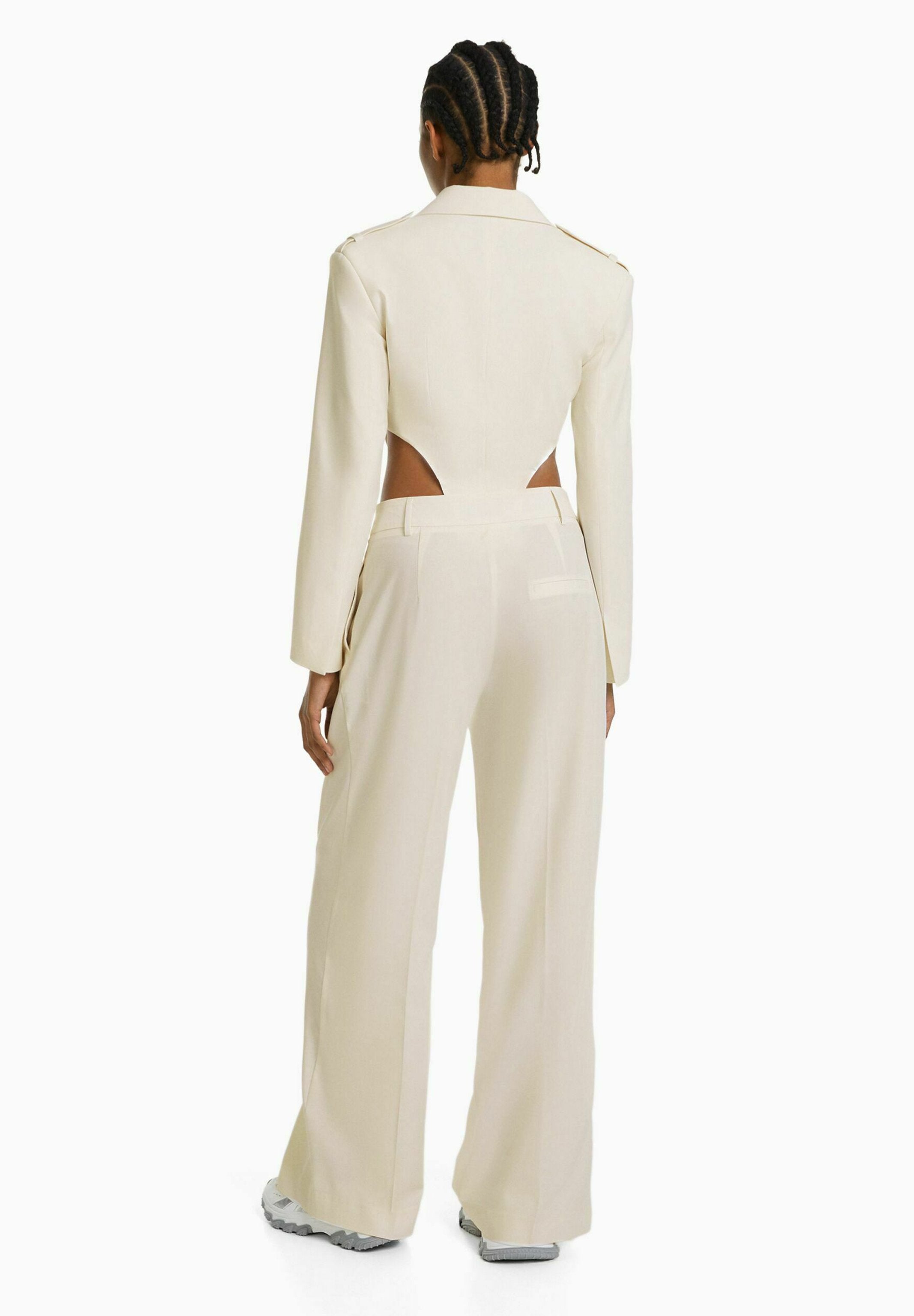 Bershka TAILORED WIDE-LEG