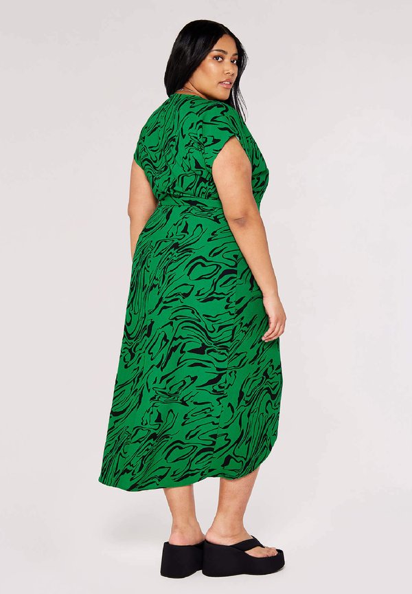 Apricot CURVE WAVES WRAP