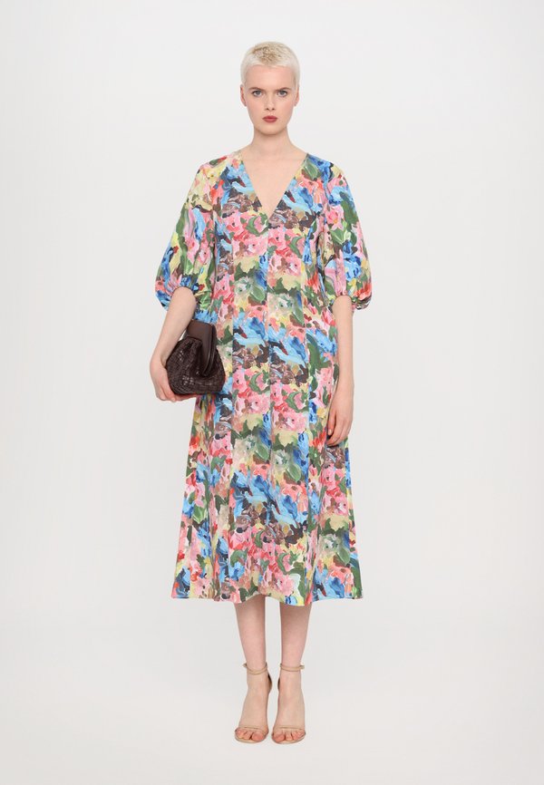 Stine Goya STRUCTURE SLEEVE MIDI DRESS