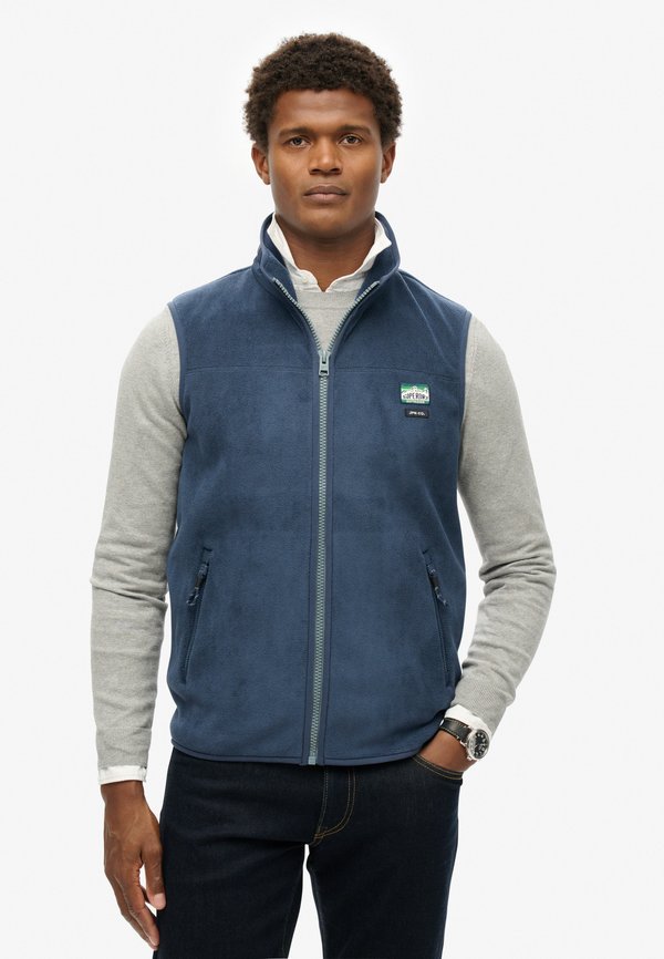 Superdry & Co ACTIVE  - Waistcoat - lauren navy