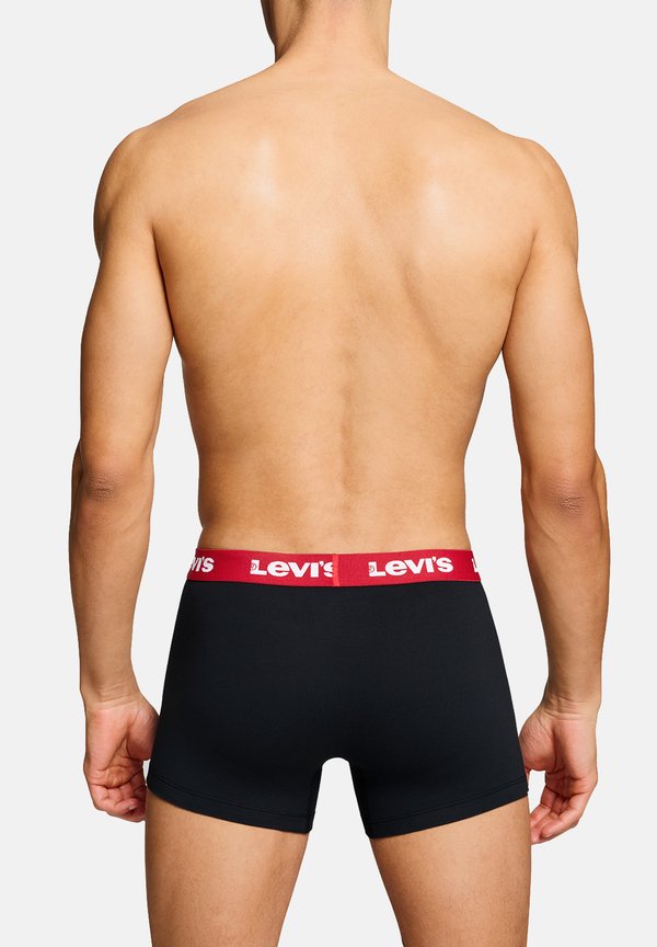 Levi's® LEVIS HERREN BOXERSHORTS REPEAT LOGO BOXER UNTERWÄSCHE PANTS 6-ER PACK  - Boxer briefs - black red